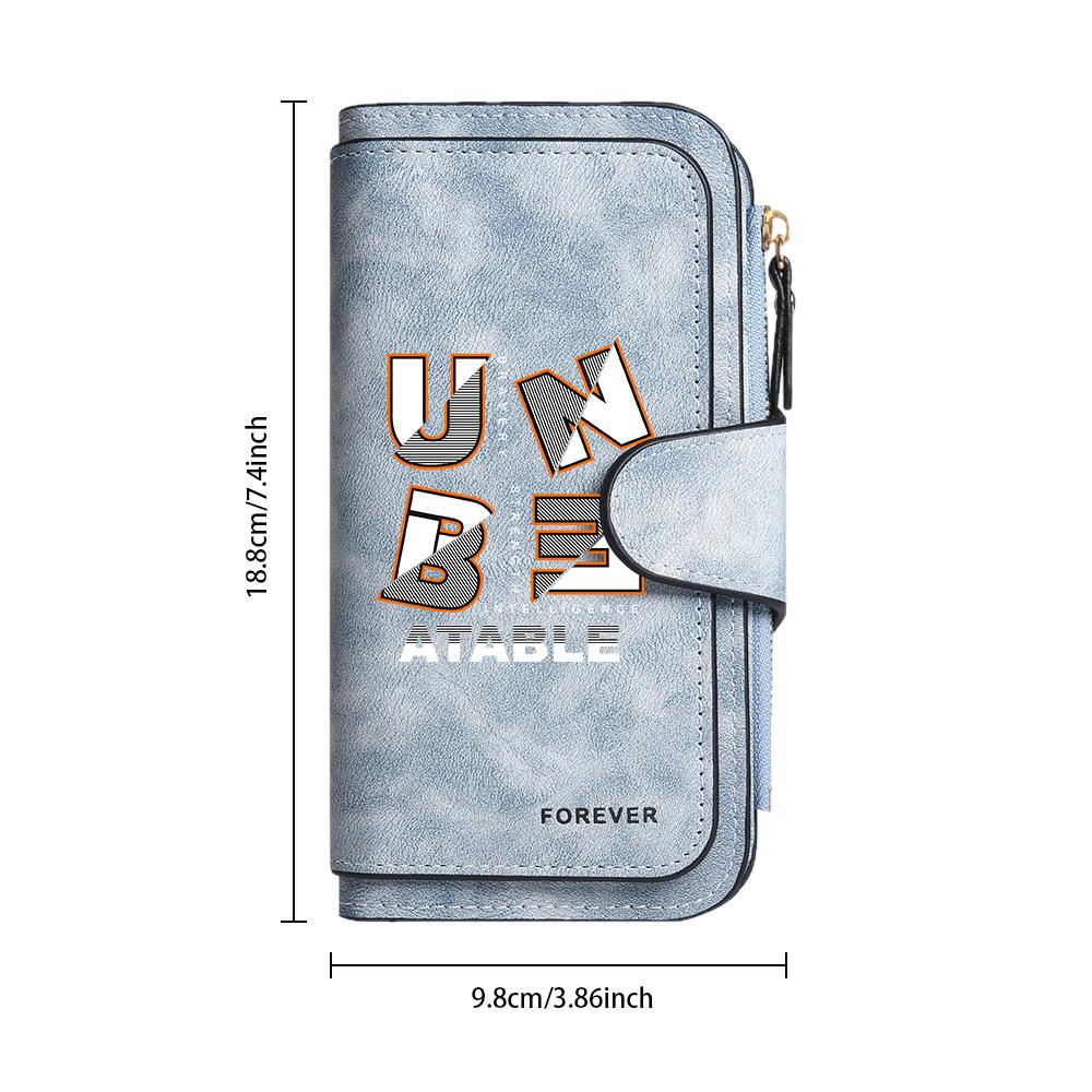 Unbeatable Fashion Long Wallet Portable Multifunctional Card Holder Casual Daily Use Coin Purse