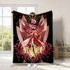130*150 Cm Hot Anime Character Flannel Blanket  Nap Blanket Quilt Flannel Sofa Cover Blanket