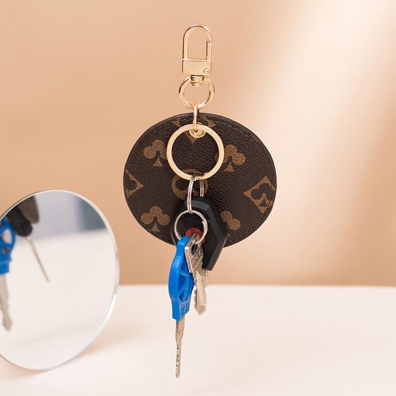 Leather Keychain Fashion Pendant Car Key On Trend Small Items Men's and Women's Creative Gifts Pendant Pendant Trend