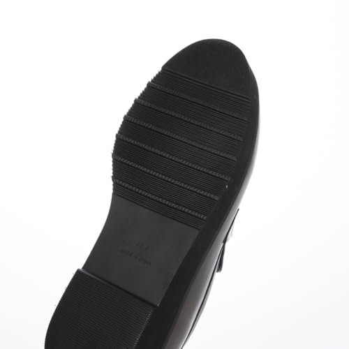 Carino CAWG52015 Women's Loafers, Dark Gray, Size 23.5 Cm