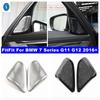 Pillar A Front Speaker Audio Loudspeaker Sound Decoration Cover Trim For BMW 7 Series G11 G12 2016 - Interior Accessories