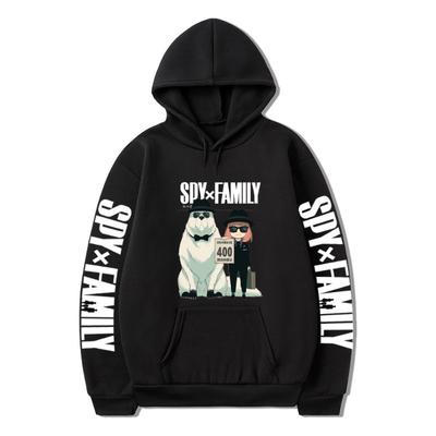 Spy Playing House SPY×FAMILY Fashionable Casual Hoodie with Anime Print Harajuku Hoodie Men Vintage Sweatshirts Streetwear Y2K