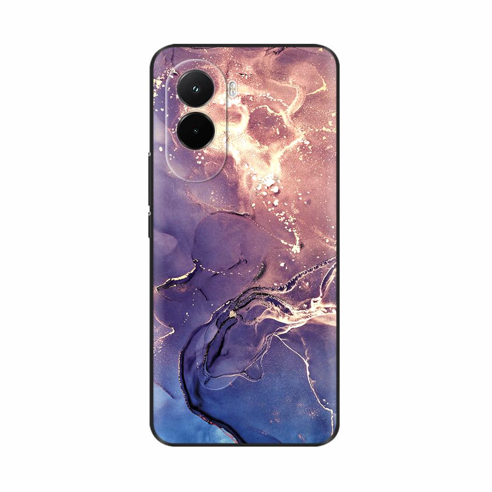 For Poco M7 4G Case Flowers Cartoon Animals Cool Style Soft Silicone Black Phone Cover For Xiaomi Poco M7 Case Fundas M 7 Bags