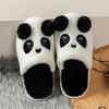 Autumn New Internet Celebrity Cartoon Fluffy Slippers Versatile Comfortable Non-slip Bag Head Cotton Slippers