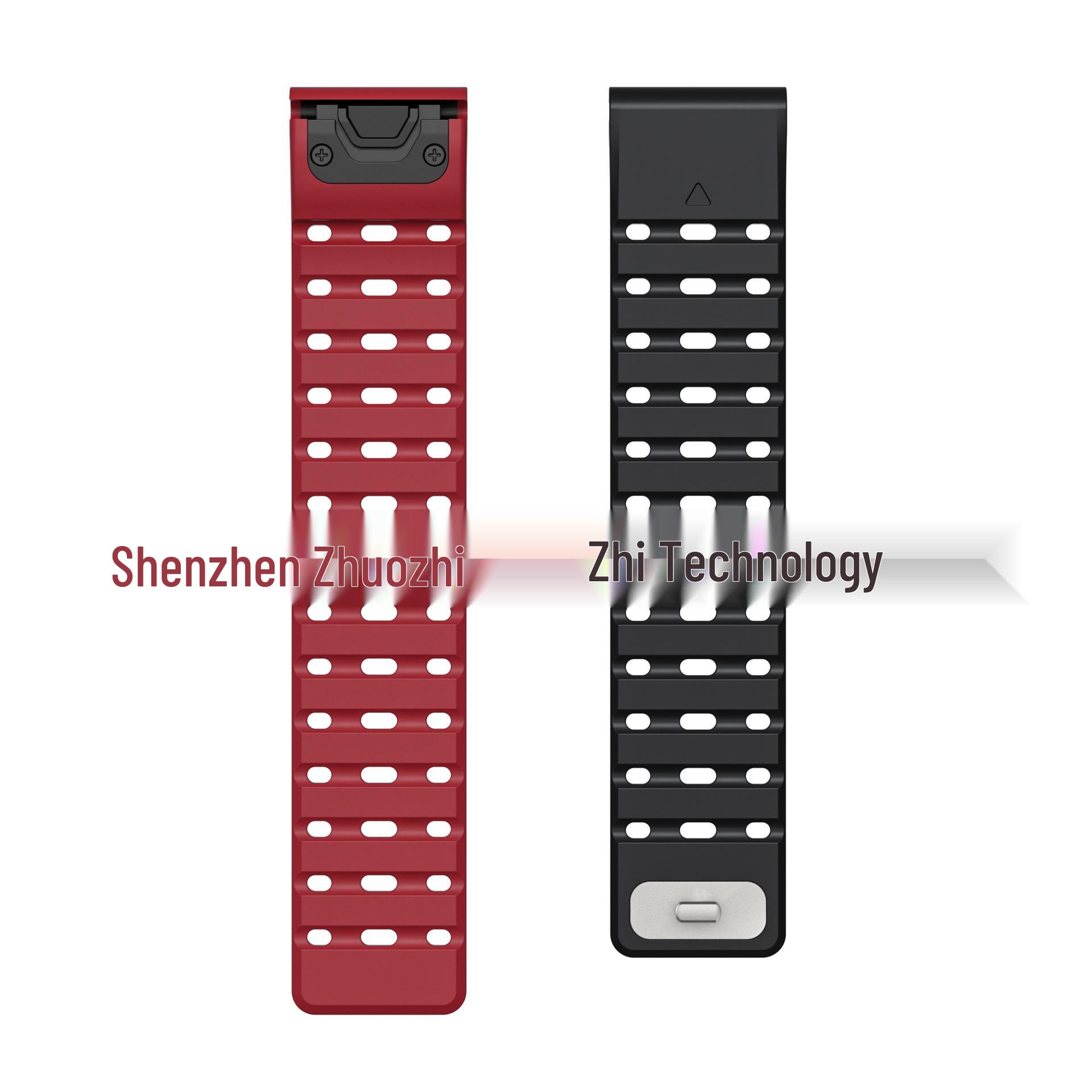 

Cross-Brand JM Smart Watch Compatible Silicone Strap, 22MM Magnetic Buckle, Breathable Design 22MM