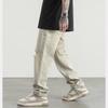 Mens Ripped Jeans Streetwear Hip Hop Style Slim Fit Denim Pants Fall Youth