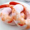 Peeled Prawns Stuffed Animals Plush Toys U Neck Pillow Shrimp Cushion Pillow