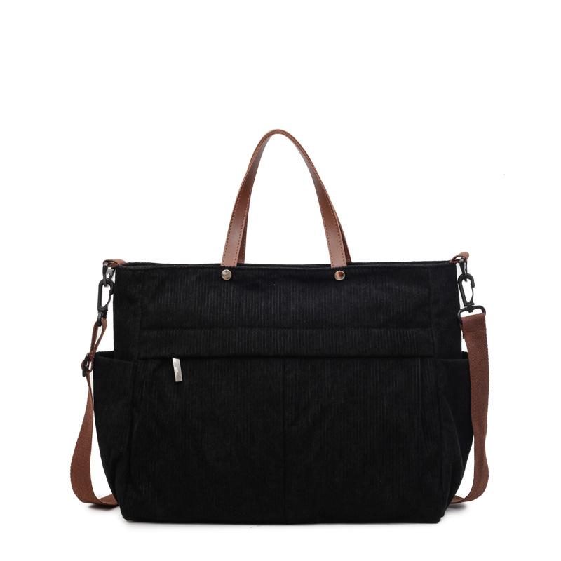 

2025 new canvas shoulder bag simple fashion tote bag women oblique span large capacity portable popular shoulder bag