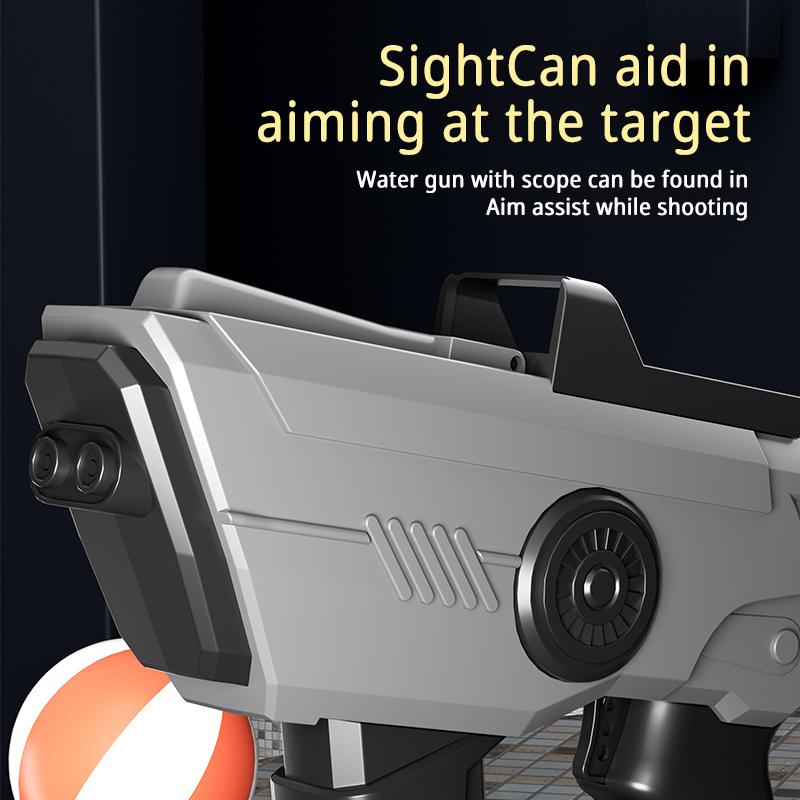 Nowy automatyczny elektryczny pistolet na wodę, zabawka, pistolet elektryczny, zabawki na zewnątrz, zabawa na plaży, strzelanie, zabawka do basenu