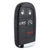 KEYECU 4/5 Buttons 433MHz 4A PCF7953M Chip For Chrysler 200 300 Dodge Charger Challenger 2019+ Smart Remote Key Fob M3M-40821302