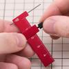 Tungsten Steel Blade Model Carving Ruler Aluminum Alloy Adjustable Scribing Ruler  Model Crafting
