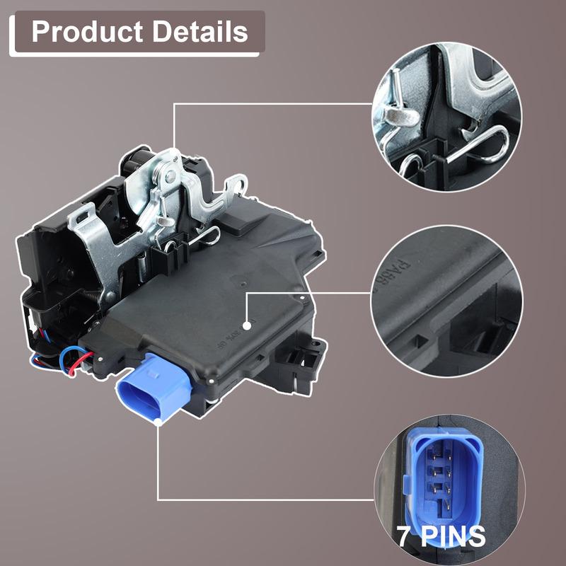 Türschloss-Aktuator für VW Jetta MK3 Golf MK5 Skoda Fabia MK2 Seat Altea Toledo MK3 2003 - 2013 2014 2015 7L0839016A 7L0839016