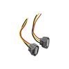 2Pcs Connector Plug Wire Pigtail Harness Fits for Toyota Corolla Camry Avalon Turn Signal Corner Headlight, Replace 90980-11020