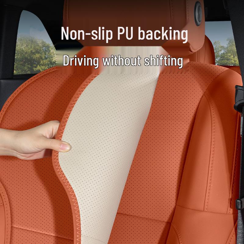 Leapmotor Seat Cushion: Universal, Breathable, Leather, Four-Season Fit for C10/B01/C11/C16.