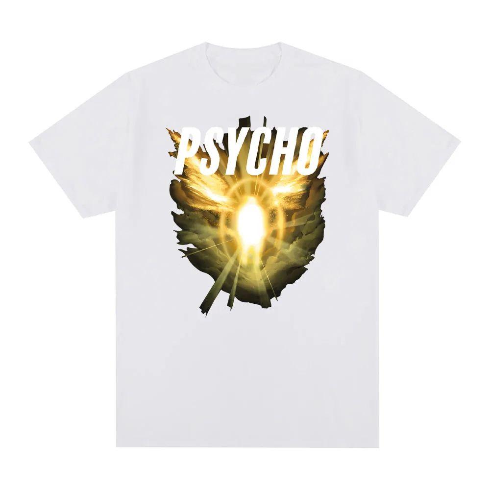 Y2k T Shirt Sacred Psycho Tee Dave Same As Official Website Print Cotton NEW High Quality Tshirt Casual Loose Round Neck T Shirt S