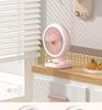 New Wall-Mounted Mini Portable Desk Fan with USB Charging, Strong Wind Power for Dorms and Homes