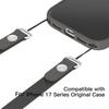Nylon Magnetic Adjustable Crossbody Strap Phone Anti-Theft Lanyard for iPhone 17 Series