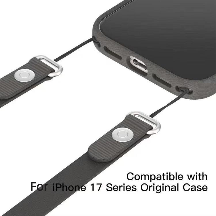 Nylon Magnetic Adjustable Crossbody Strap Phone Anti-Theft Lanyard for iPhone 17 Series