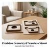 Card Holder Die with Wooden Board Craft Tool Repeatable for Workshops