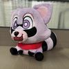 New Indigo Park Game Indigo Park Surrounding Dolls Cute Purple Raccoon Plush Toys