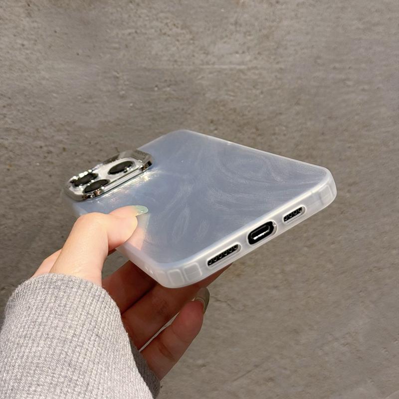 Luxusní laserový kryt na telefon s camletovým vzorem pro iPhone 11 12 13 14 15 Pro Max Plus nárazuvzdorné pouzdro