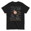 Weight Ratios Cotton Black Short Unisex T-Shirt
