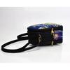 Women Shoulder Bag Handmade Shiny Peacock Embroidered Compact Crossbody Bag Retro Canvas Shopping Tote Travel Purse And Handbags