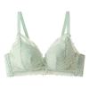 Sweet underwear women's small breasts special gathering without steel rim thin lace sexy girl anti-sagging upper support bra cover