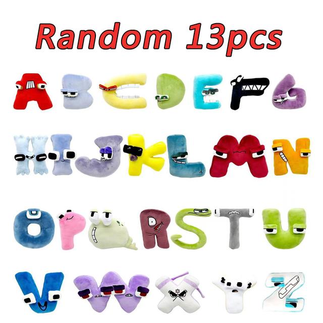 NOUVEAU Jouet en Peluche Alphabet Lore Personnage Poupée Kawaii Animaux en Peluche Jouets pour Enfants Cadeaux de Noël