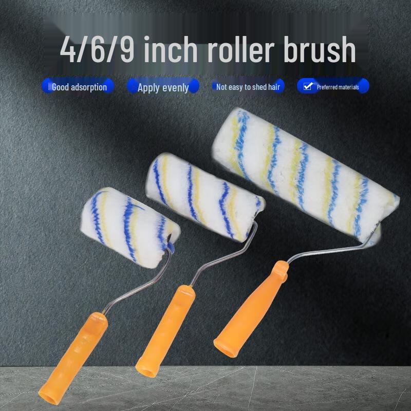 SEE KEAN 4-inch Latex Paint Roller Brush