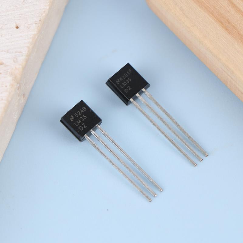 1Pcs/10Pcs Lm35Dz Precision Temperature Sensor Directly Inserted To-92 Lm35 Brand New Temperature Sensor