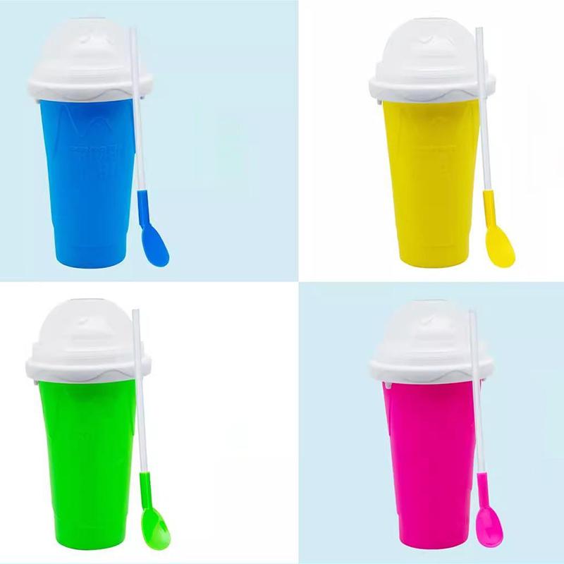 Quick-Frozen Slushy Maker Cup Large Capacity Slushy Cup For Homemade Smoothies Juice Ice Cream Summer Squeeze Beker Kitchen Tool