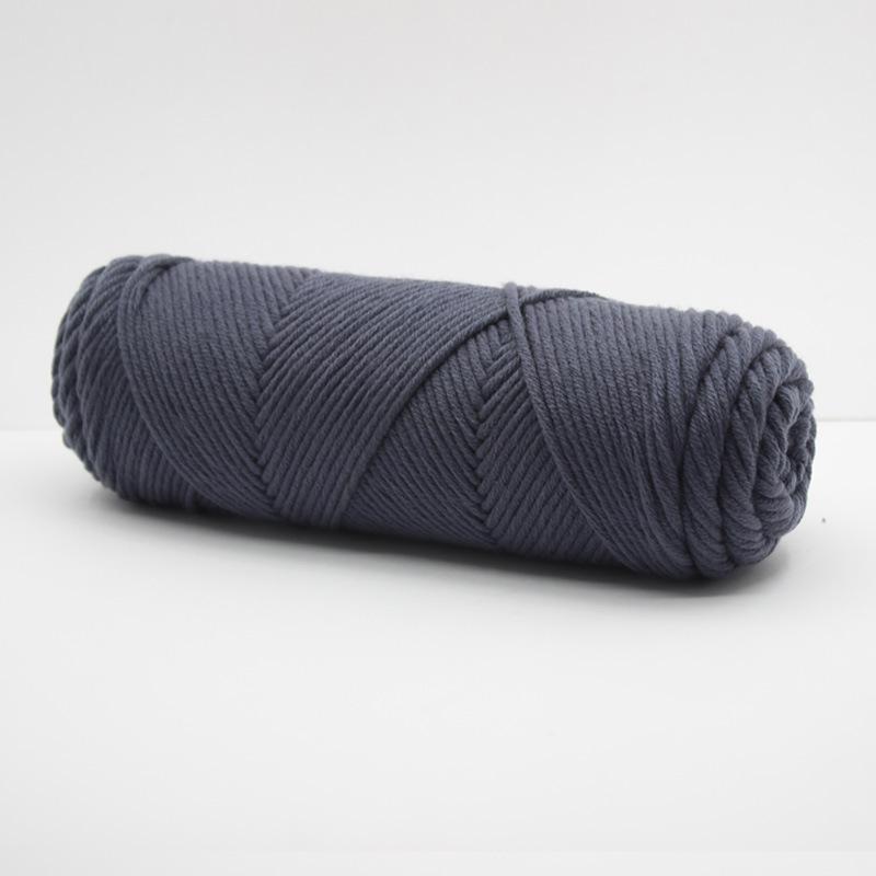 Hand-Knitted Cotton Wool Scarf Yarn for Men & Women, Coarse Wool & Milk Cotton Material, Worsted Crochet.