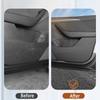 Car Door Anti-Kick Pad For Tesla 2017-2025 Model 3/Y Leather Sticker Trim Side Door Sill Protector Cover Car Interior Decoration