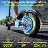 Electric Scooter Adult, 75-80 Km Range, 800W Max Motor, Foldable, Powerful, Dual Suspension, All-Terrain, TODIMART D6 with Smart App