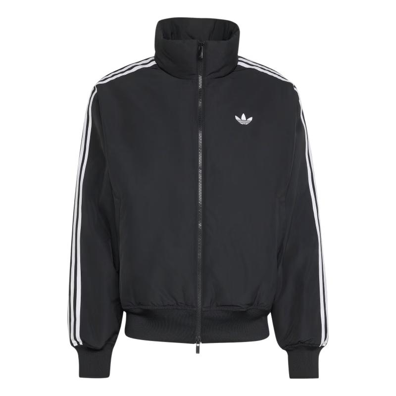 Adidas Originals Men's Three-Stripe Retro Padded Stand-Collar Jacket