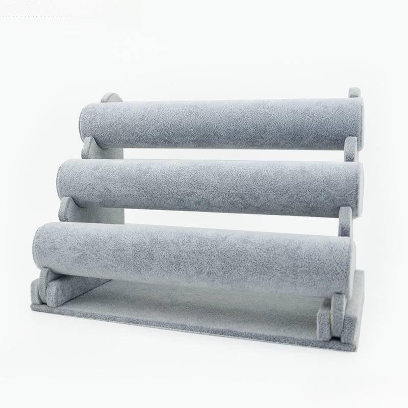 Mini Velvet Hair Accessories Display Stand and Table