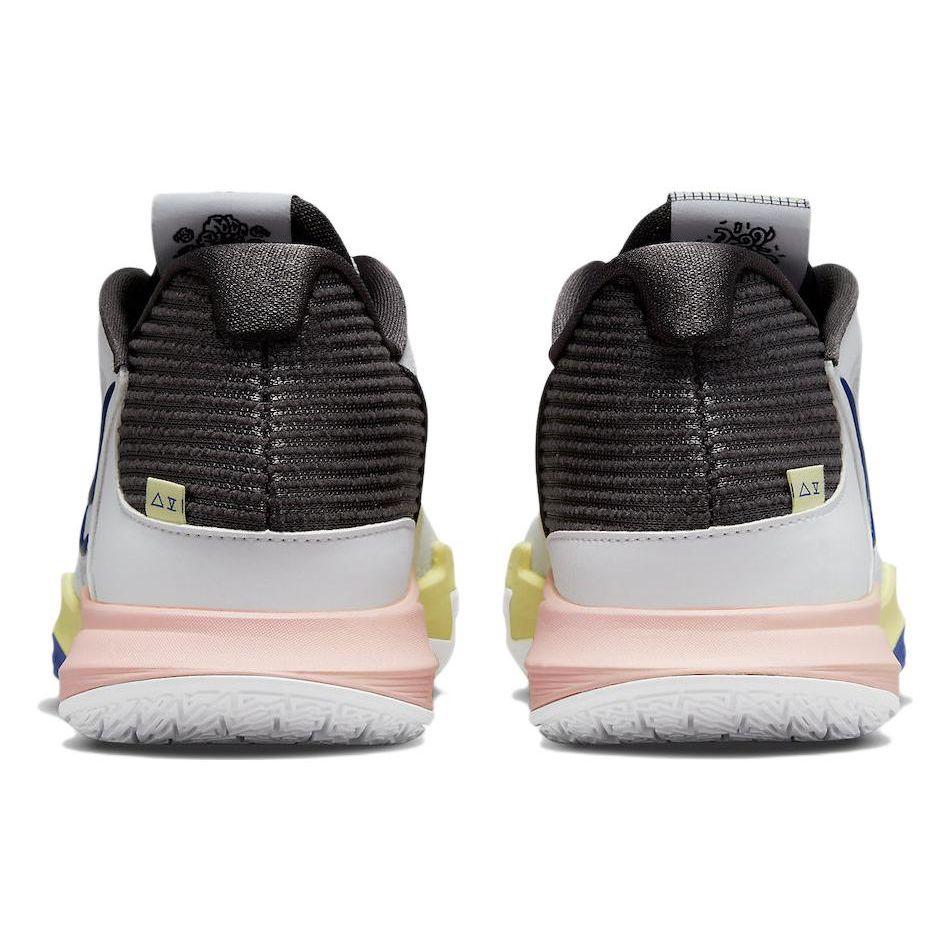 Nike Kyrie Low 5 Bílá/Hra Královská Pánské Tenisky Středně Popelavá/Citronově Tónovaná DJ6012-100