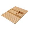 Sofa Arm Tray Anti Slip Foldable Wood Couch Armrest Table for Phone Tablet Cup Remote Control Snacks