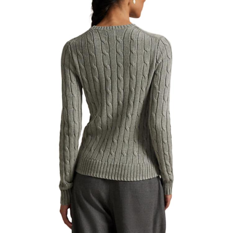 Polo Ralph Lauren Slim Fit Logo Long Sleeve Sweater Women Sweater WMPOSWENC021319-020