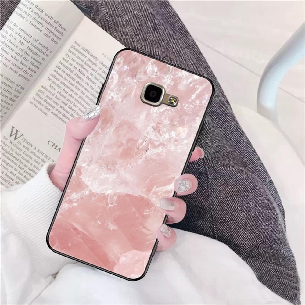 Pink Gold Marble Art Phone Case For Samsung A 13 21 30 31 32 51 52 53 70 for Huawei Honor 50 60 70 for OPPO Vivo