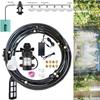 12V 60W 6-18M Pompa Mikro Przenośny System Mgiełkujący Maszyna do Mgły Zewnętrzny Taras Ogród Chłodzenie Nawilżanie Zestaw Zraszacza Wodnego