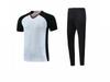 Breathable Referee Uniform Set - Men's Short Sleeve Top & Pants, Women's Competition Gear