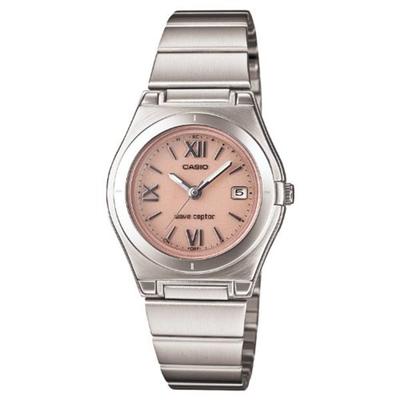 WAVE CEPTOR Watch Radio Solar LWQ-10DJ-4A1JF Silver Lady's NEW from Japan
