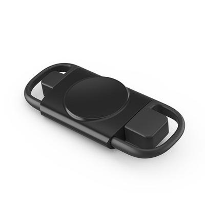 Tragbare kabellose Ladegerät-Uhr, automatische magnetische Absaugung, USB-Schnellladegerät, Docking-Ständer, kompatibel