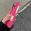 Skizze Blume Weiche Hülle für iPhone 16 15 14 13 12 11 Pro Max 14 15 16 Plus Neue Halbe Hülle Sturzfest und Stoßfest Handyhülle