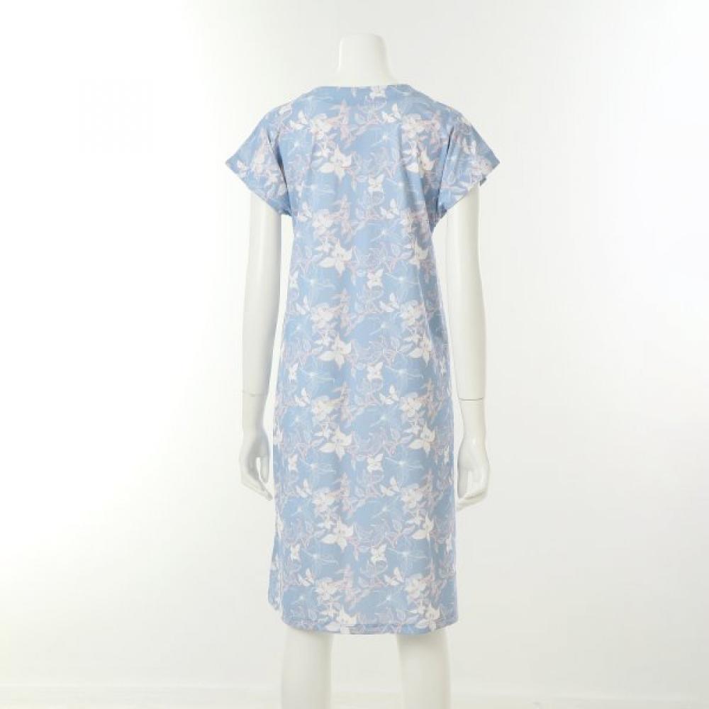 Venus White Floral Print One Piece Pajamas Vevs103l