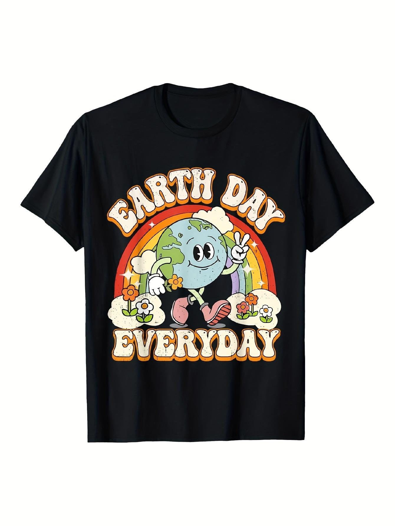 Лучший выбор Местная Крутая Футболка на День Земли на Каждый День Природа S