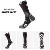 Men's Elite Trendy Colorblock Basketball Socks - Sweat-Absorbent, Breathable, Terry Bottom Sports Socks