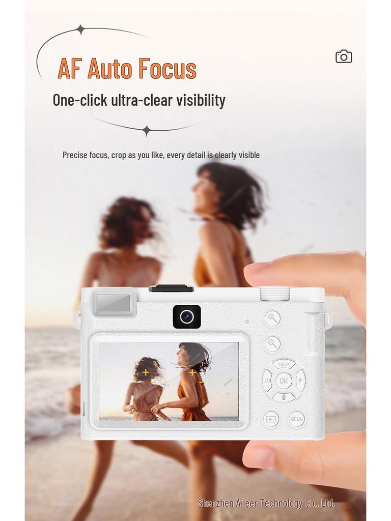 64MP High-Definition Student Entry-Level TK Card Camera & TM Camcorder